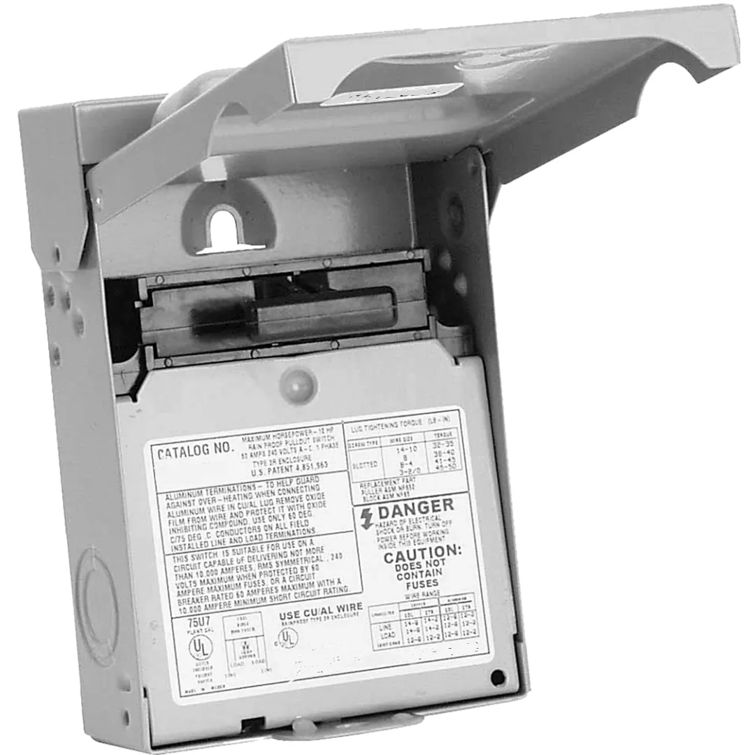 COMFORT-AIRE COMFORT-AIRE Mars 30A - Fused AC Disconnect Switch