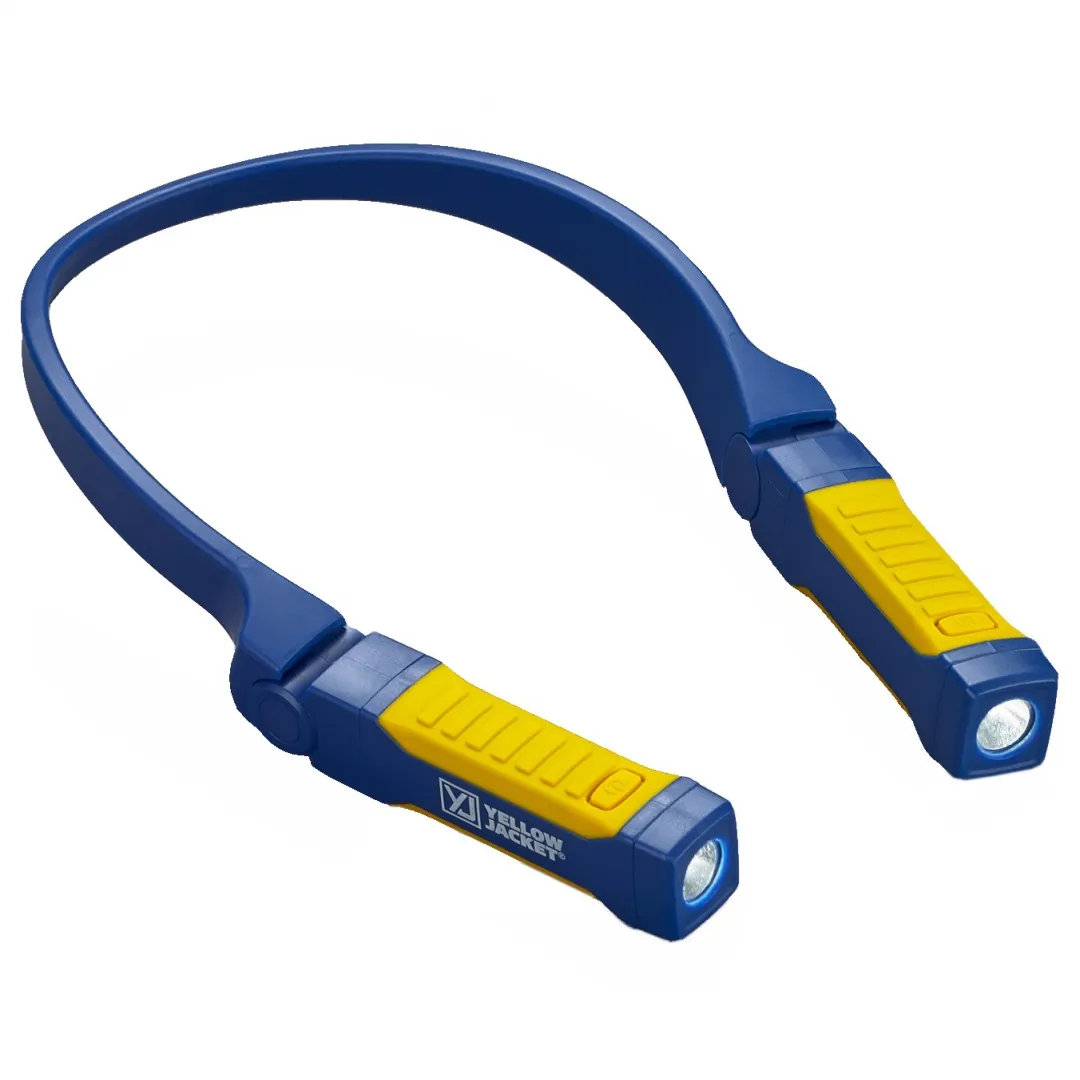 YELLOW JACKET YELLOW JACKET Hands Free Dual LED Neck Flashlight - 200 Lumen