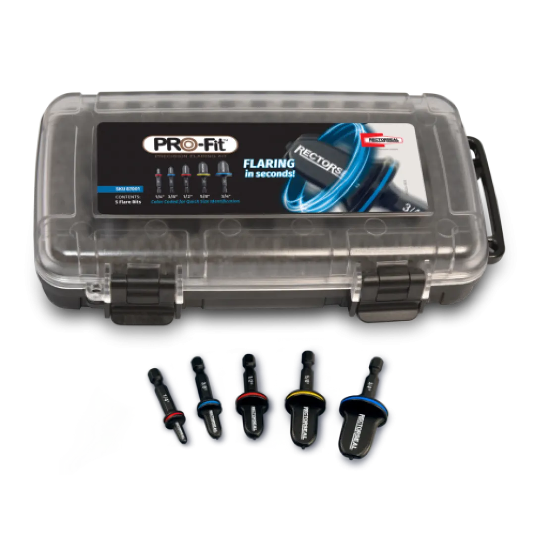 RECTORSEAL RECTORSEAL PRO-FIT Precision Flaring Kit