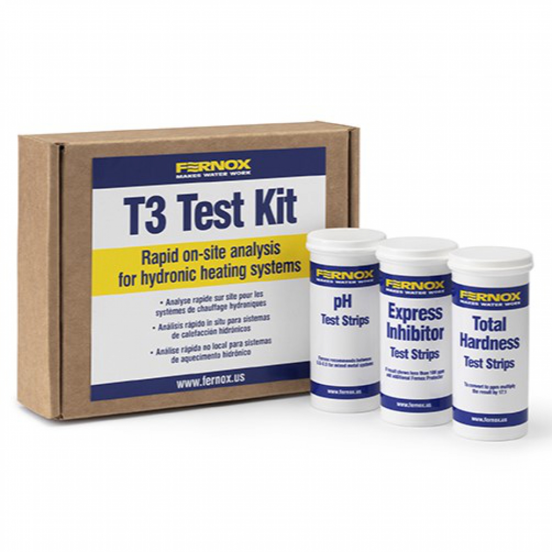 FERNOX FERNOX T3 Test Kit Rapid On-Site Analysis For Hydronic Heating System