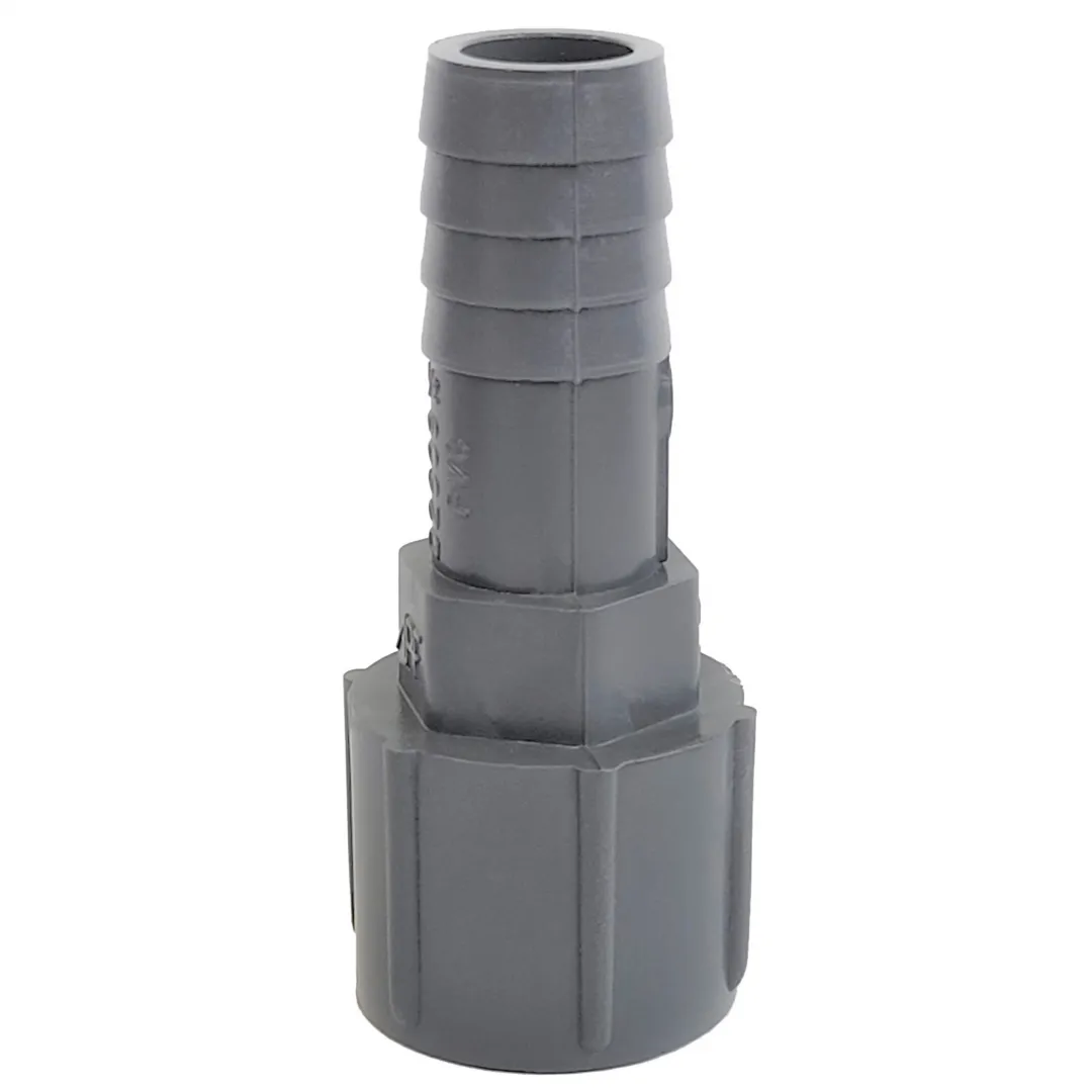 QUEE01 QUEE01 PVC Straight Adapters - FIPT x Insert