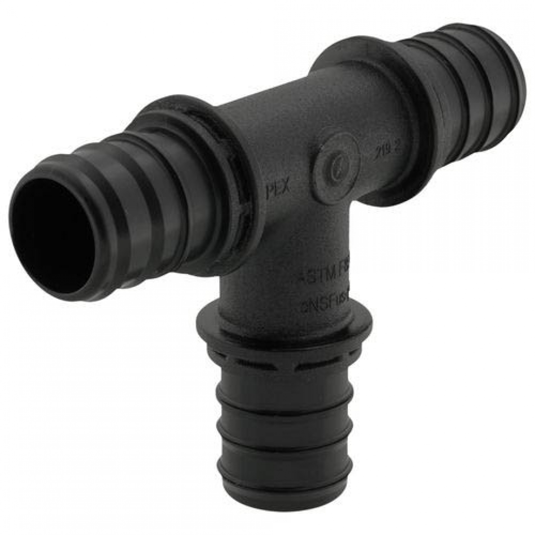 REHAU REHAU EVERLOC+ Polymer Straight Tees REHAU REHAU EVERLOC+ Polymer Straight Tees