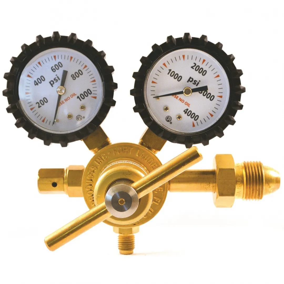 UNIWELD UNIWELD RHP Series Nitrogen Regulators With Gauge Boots