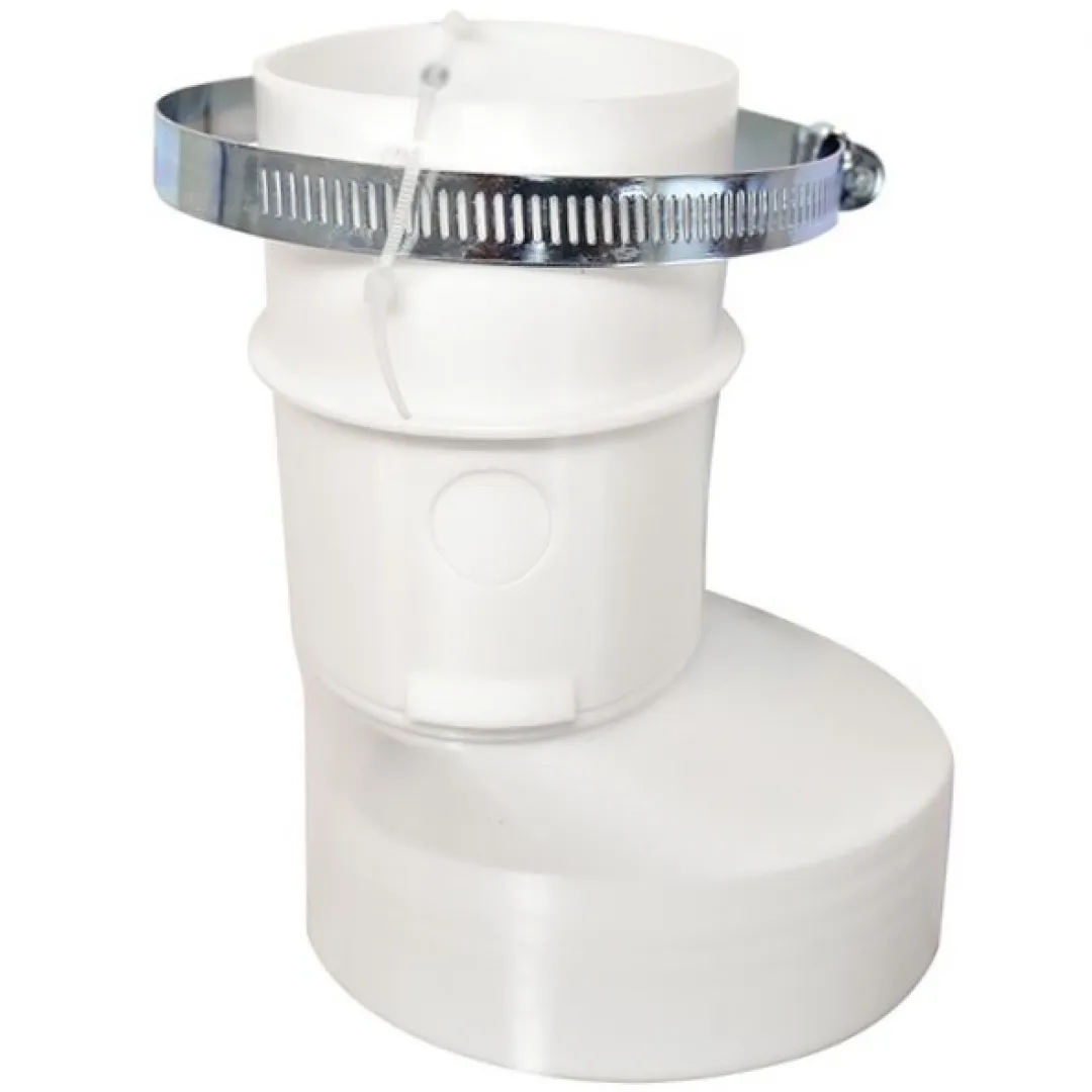 DUNDAS JAFINE DUNDAS JAFINE Round To Oval Dryer Duct Adapter