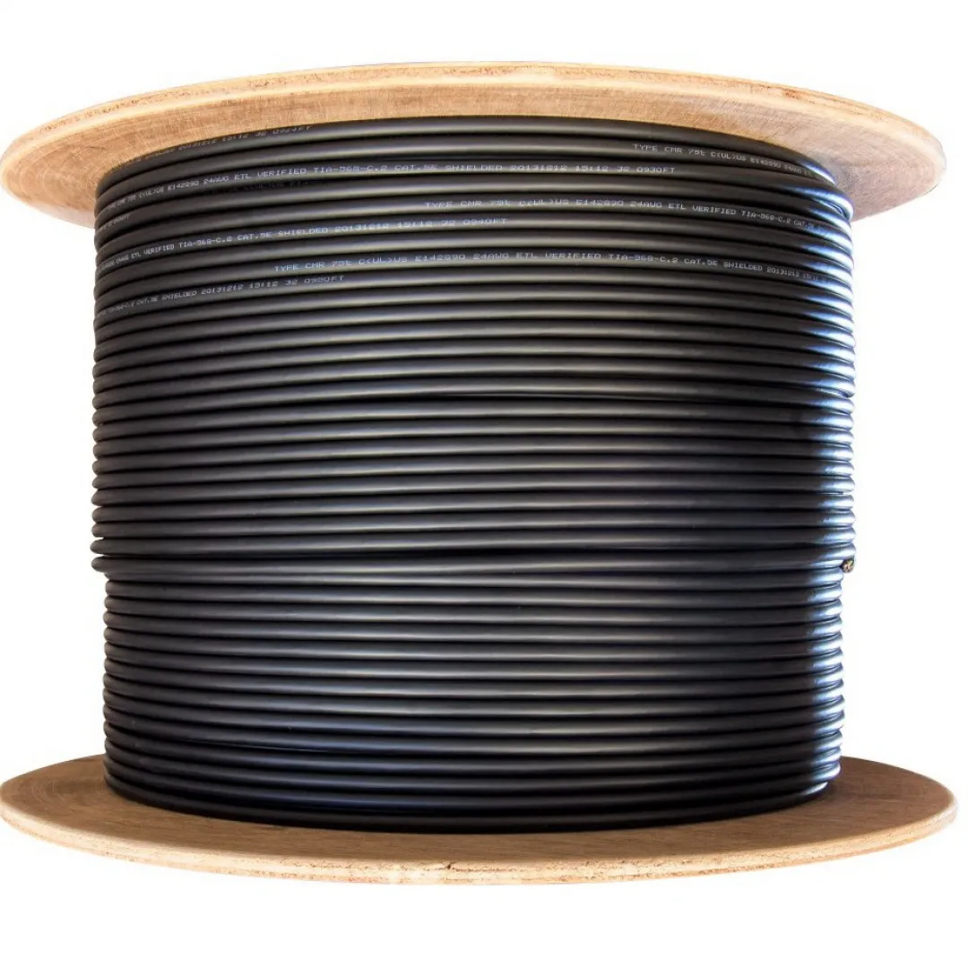 Stranded Bare Copper Wire With Insulated PVC Jacket - Black