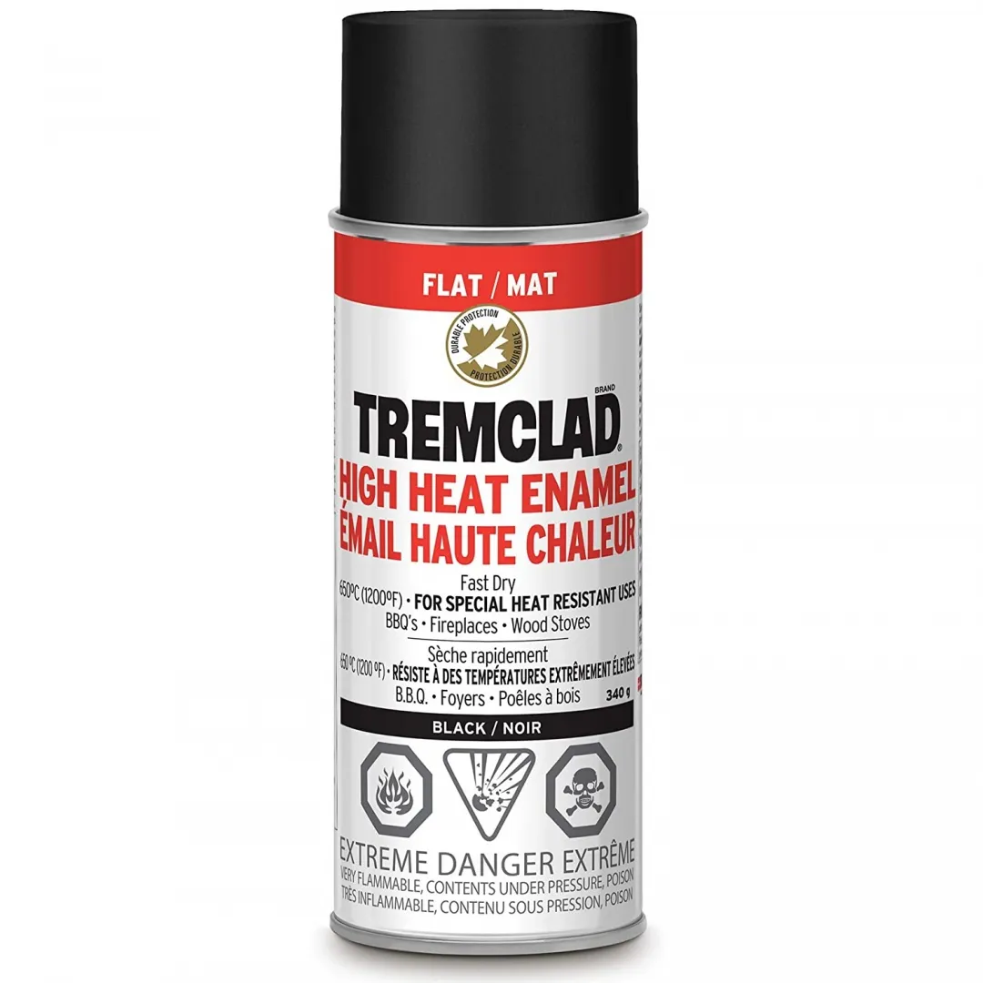 RUST-OLEUM RUST-OLEUM Tremclad High Heat Enamel - Black
