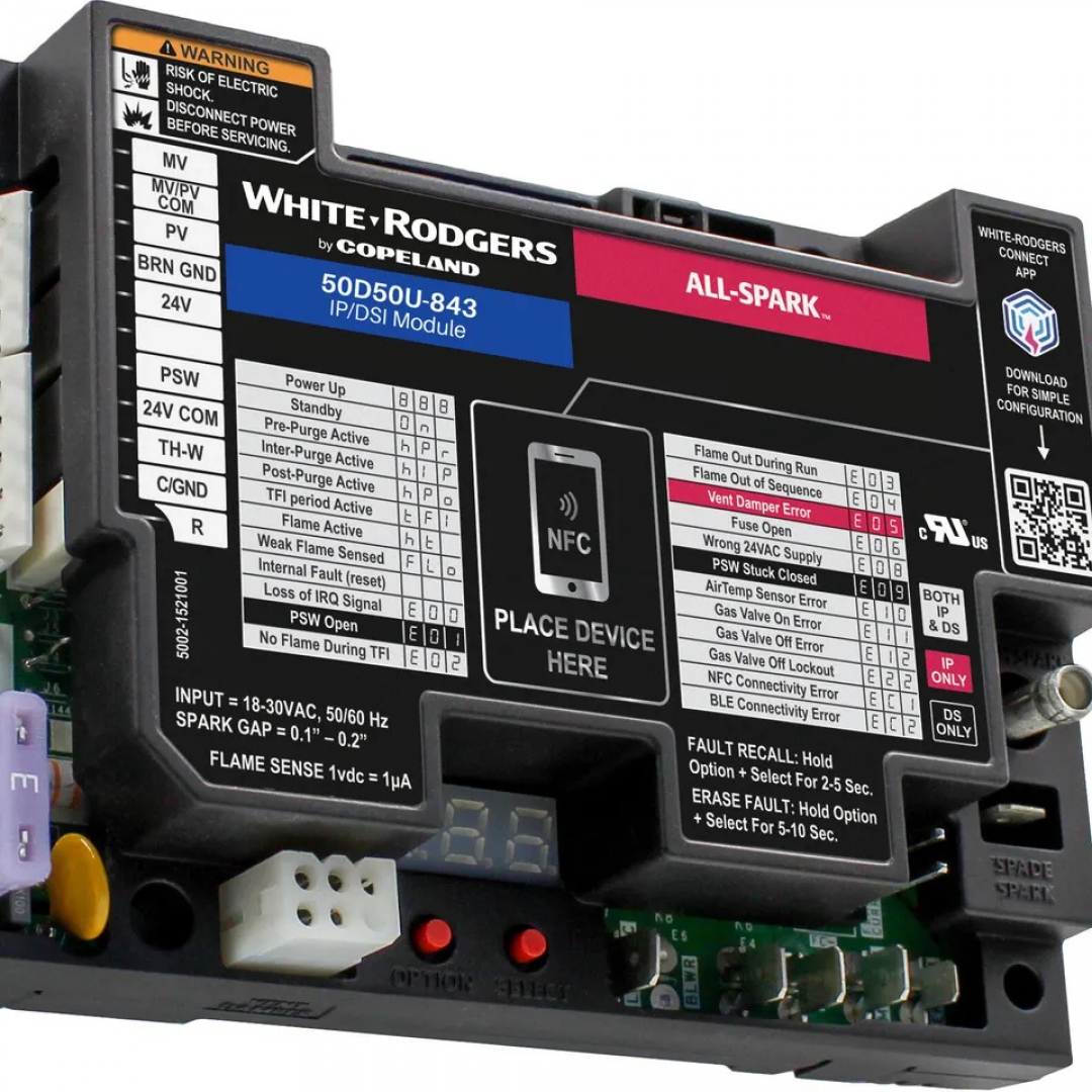 WHITE RODGERS WHITE RODGERS Universal All-Spark Pilot or Direct Spark HSI Module WHITE RODGERS WHITE RODGERS Universal All-Spark Pilot or Direct Spark HSI Module